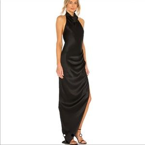 X REVOLVE SAMBA GOWN IN BLACK (XS)